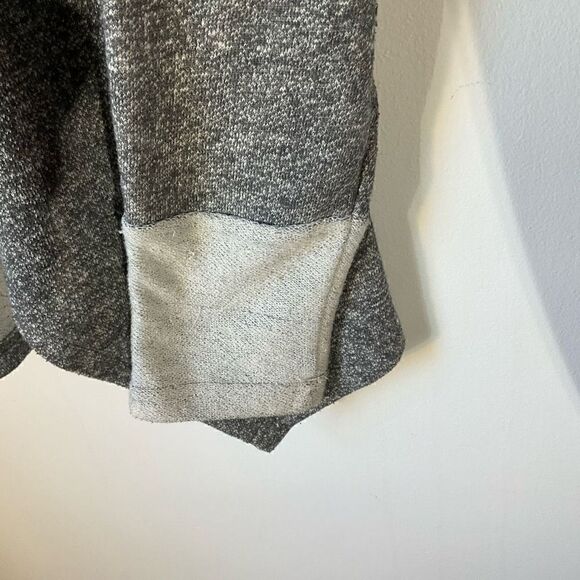 Cyrus Open Waterfall Lyn Sweater, M. Heather Grey - Picture 10 of 11